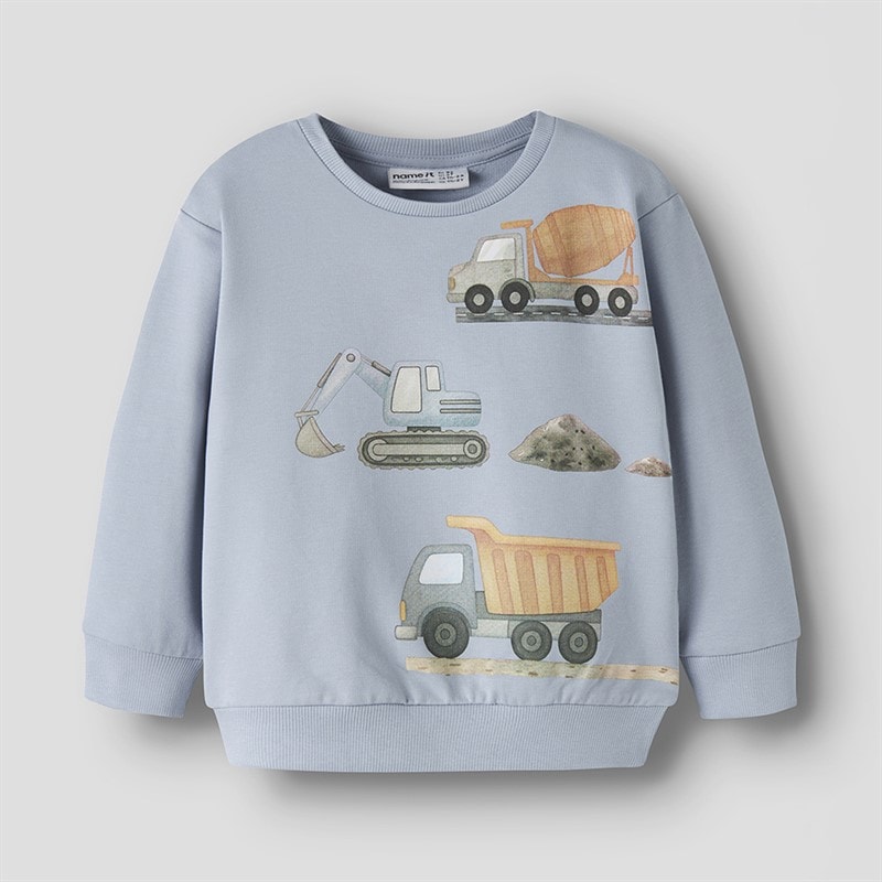Name It Drenge Jaso Sweatshirt Blå tåge