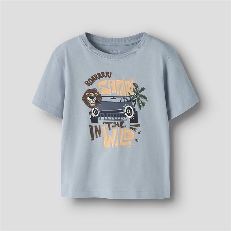Name It Drenge Harly T Shirt Blå tåge