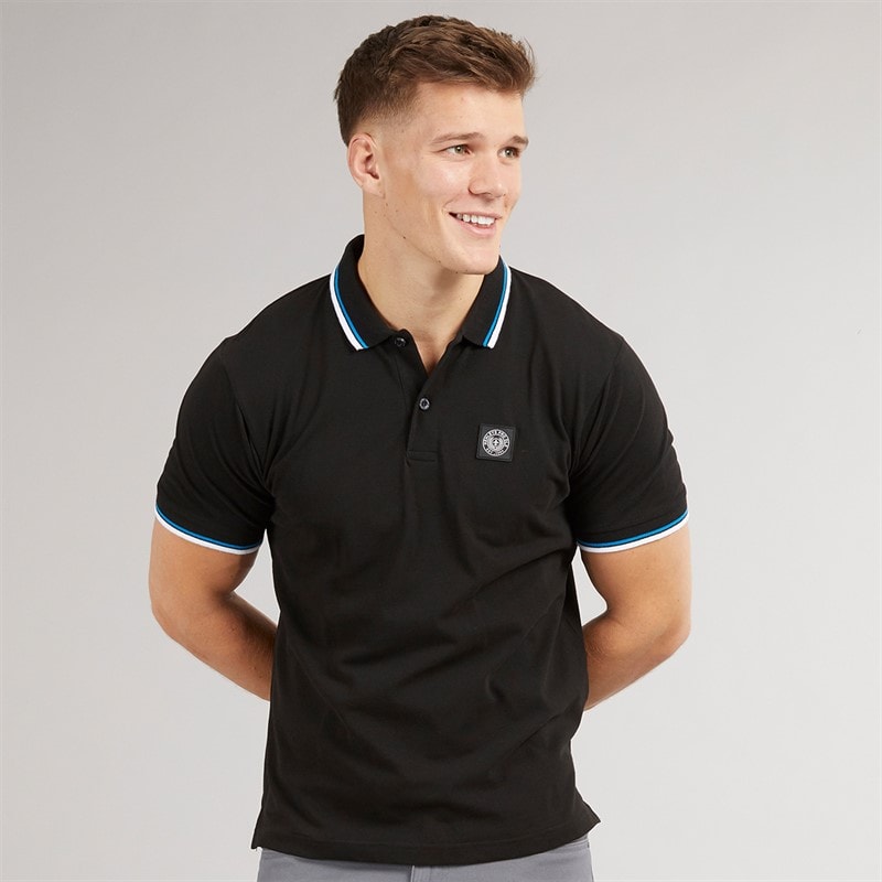 Henleys Herre Henalpha Polo Sort