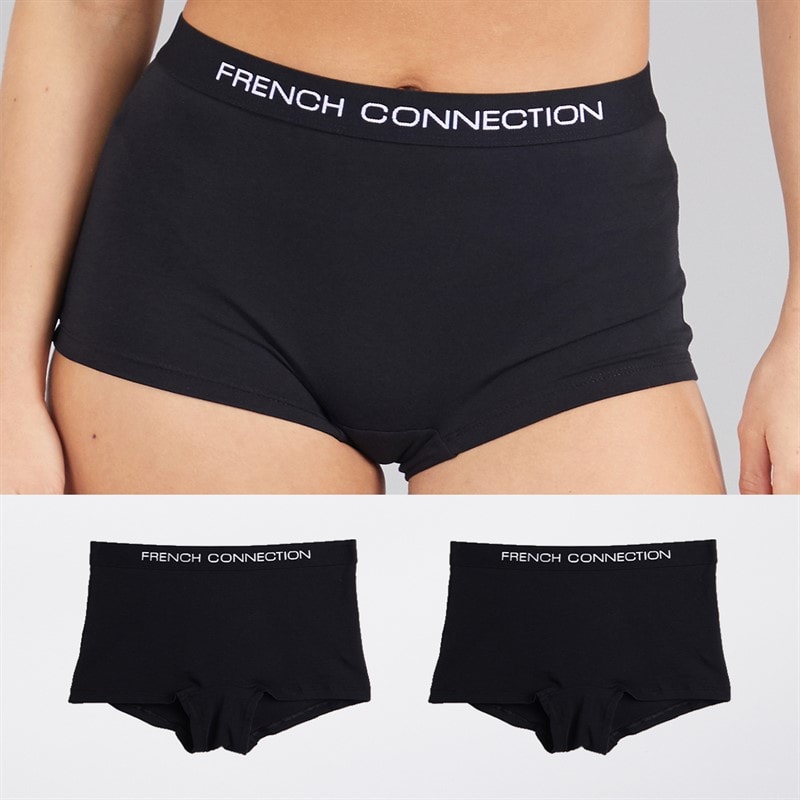 French Connection Dame tre pak korte trusser Multi 1