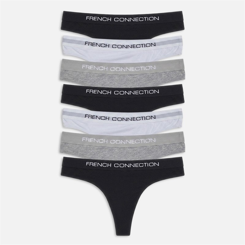 French Connection Dame syv pak trusser Multi 1