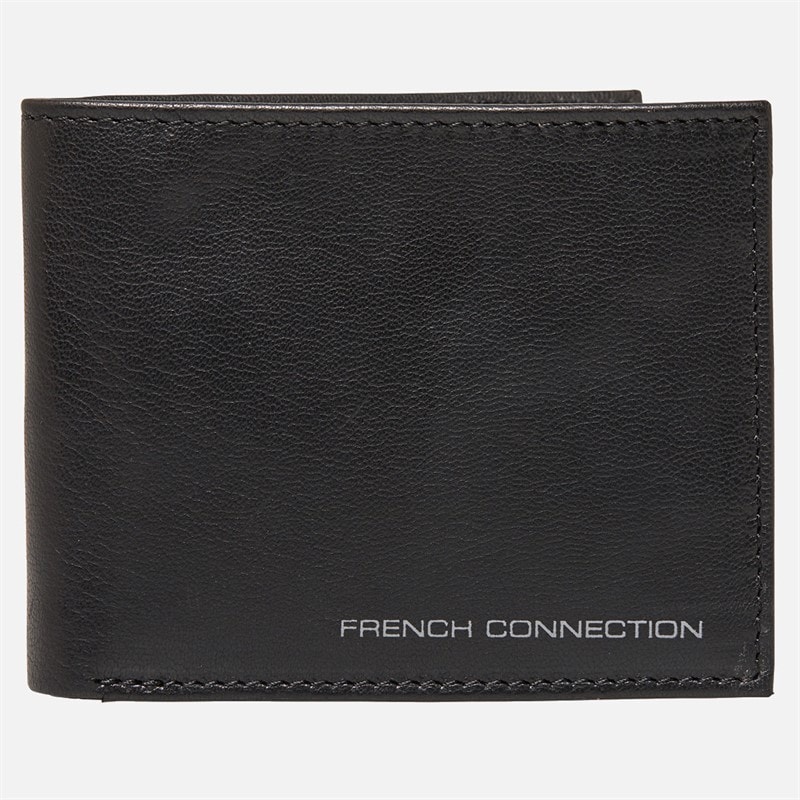 French Connection Herre Gunmetal Tegnebog Sort