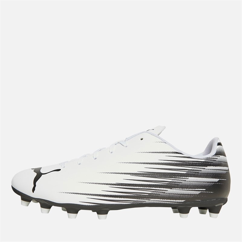 Puma Herre Attacanto II FG/AG Fast / Kunstgræs Fodboldstøvler Puma Hvid / Puma Sort