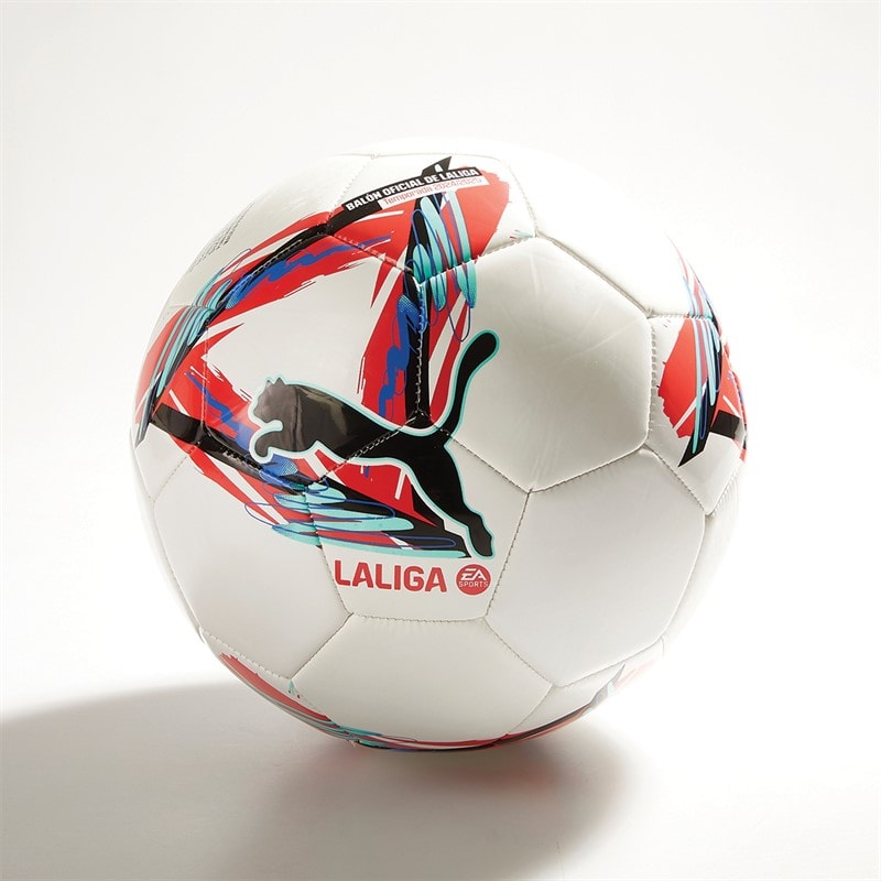 Puma Orbita La Liga 1 Maskinsyet Træningsfodbold Puma Hvid