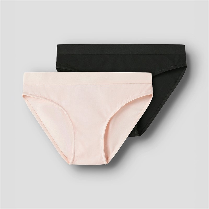 LMTD Piger Nantelle To pak trusser Crystal Pink/Sort