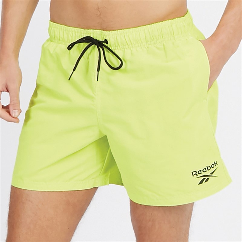 Reebok Herre Yale Svømme Shorts Intens Metalgrøn