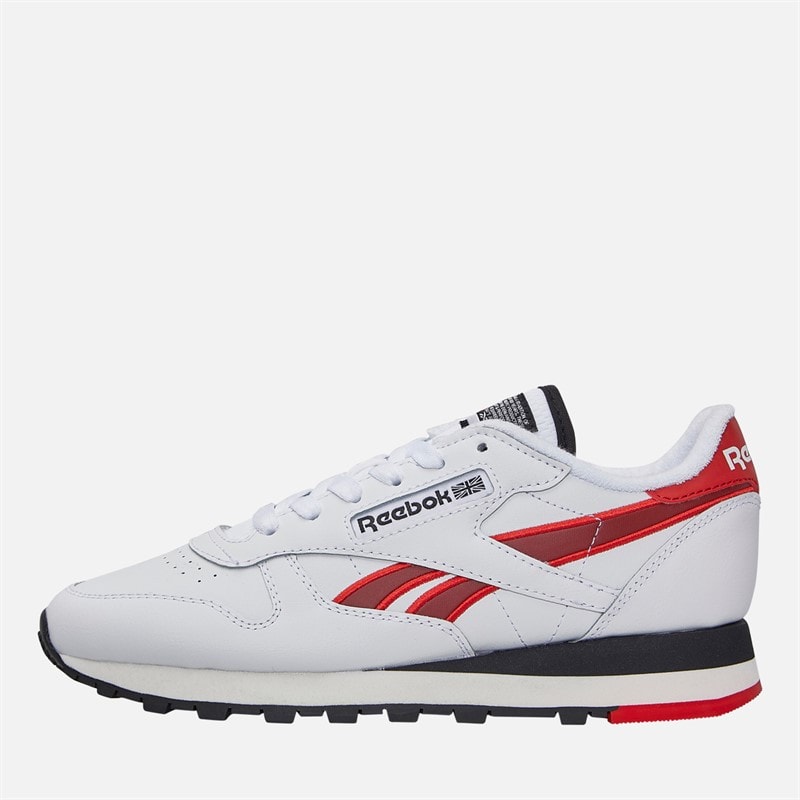 Reebok Klassiske læder sneakers Hvid/Vektor Rød/Sort