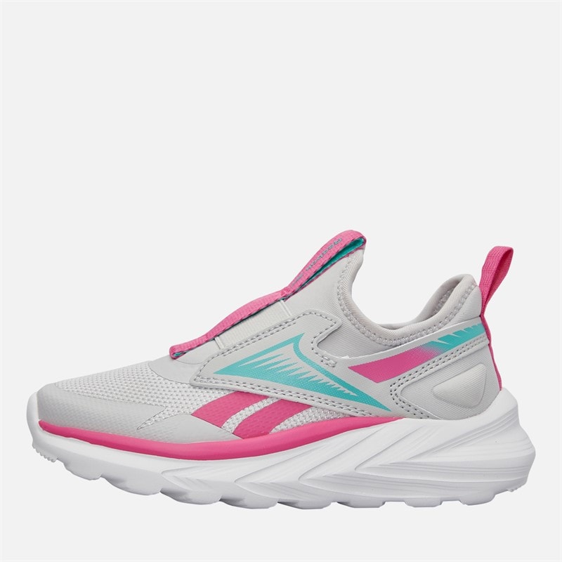 Reebok Piger Let Spinner Neutrale Løbesko Mist Grey/True Pink/Aqua