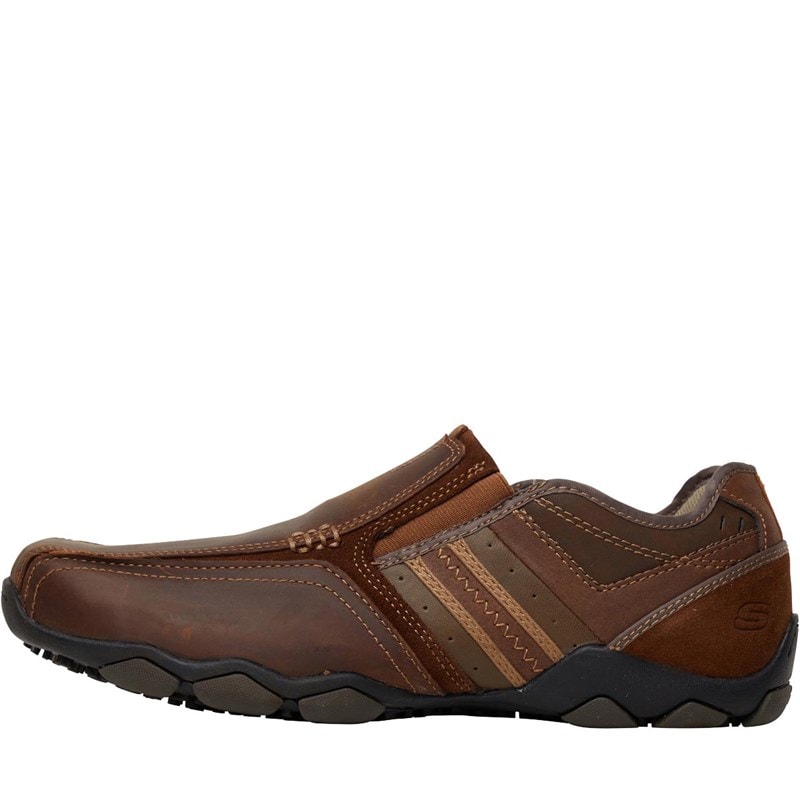 SKECHERS Herre Diameter Zinro Sko Mellembrun