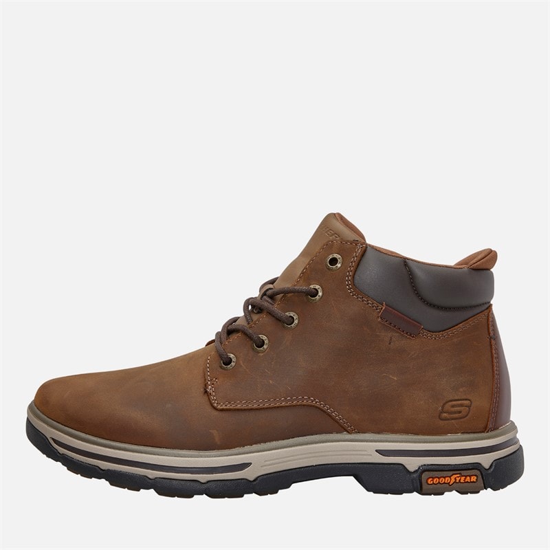 SKECHERS Herre afslappet pasform Segment 2.0 Brogden støvler Desert Brown