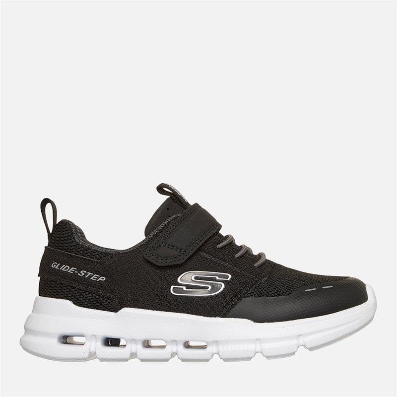 SKECHERS Drenge Glide Step Flow Sneakers Sort