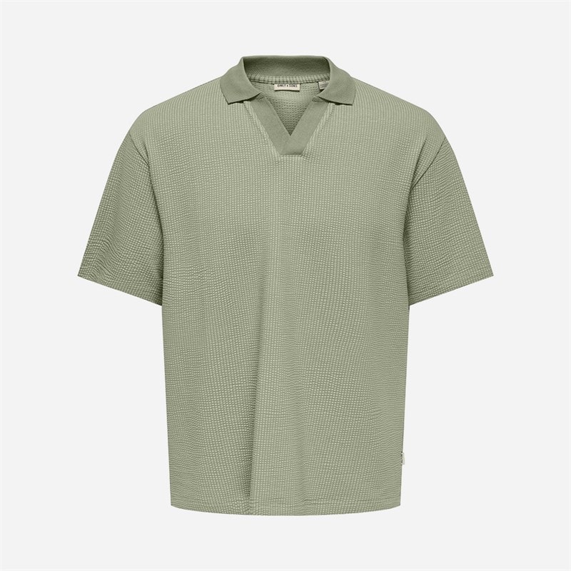 ONLY & SONS Drenge Kian Polo Shirt Seagrass