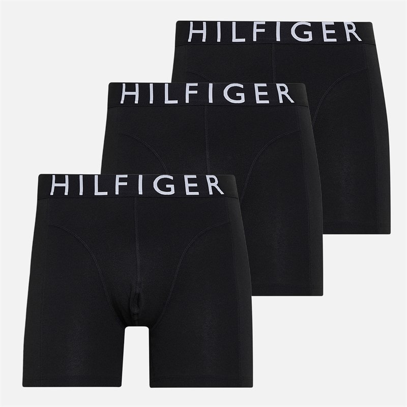 Tommy Hilfiger Herre trepak boxer briefs Sort/Sort/Sort