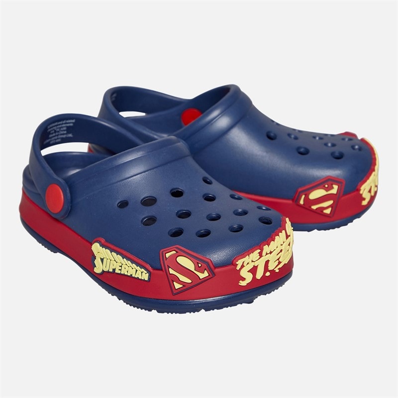 Superman Drenge træsko Navy/Rød/Multi