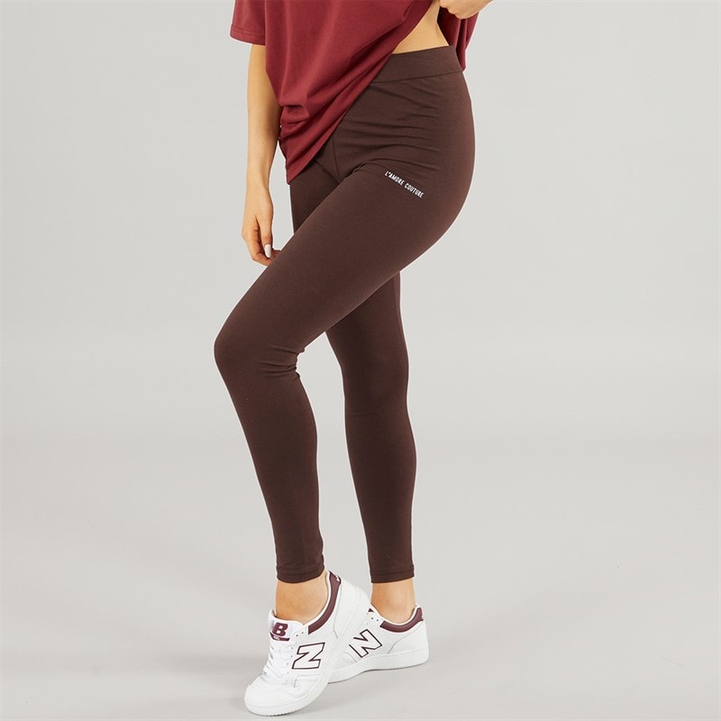 L'amore Couture Dame Ryleigh Leggings Brun