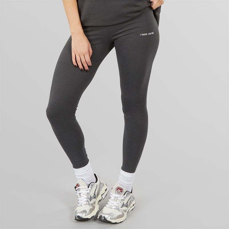 L'amore Couture Dame Ryleigh Leggings Koksgrå