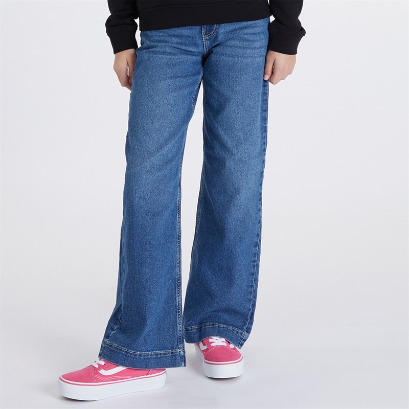 Vero Moda Jeans til Piger Daisy Wide Blå Denim