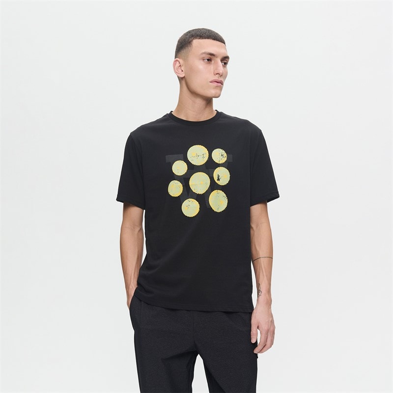 Wood Wood Herre Ace Eyes T-shirt Sort