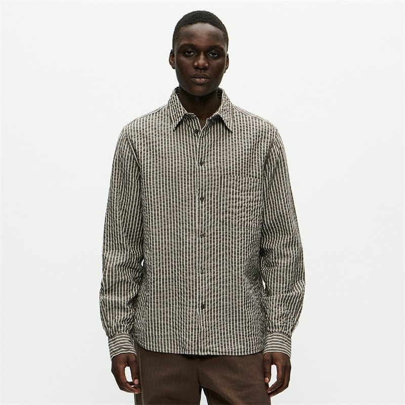 Wood Wood Herre Adrian Skjorte Delicioso Stripe