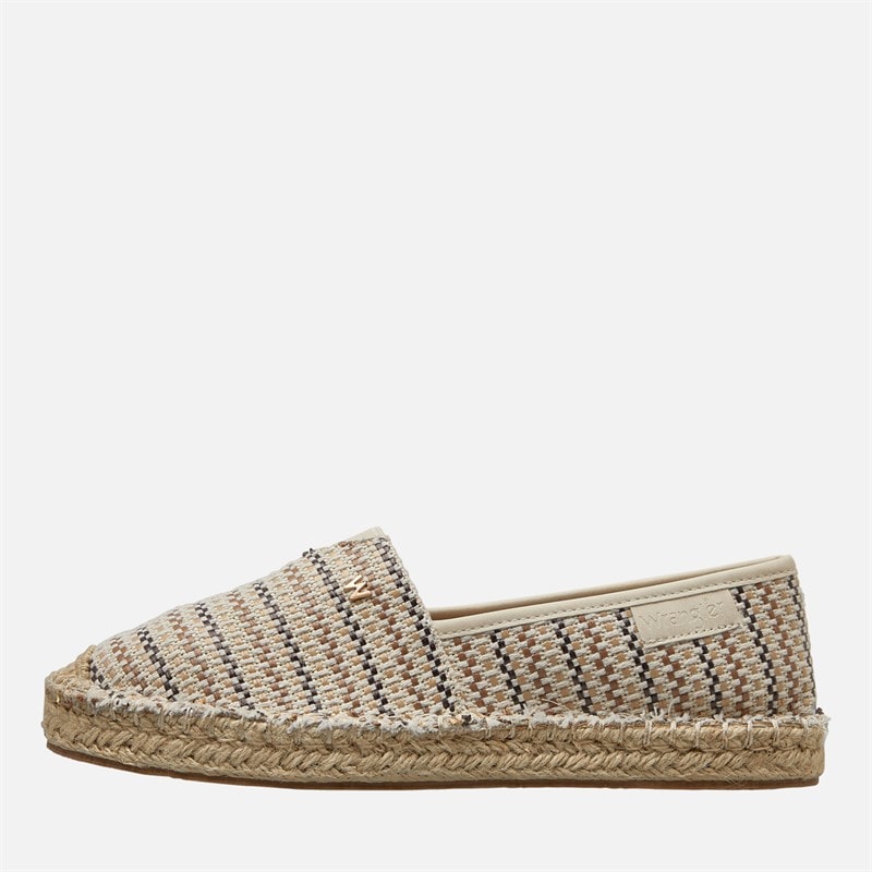 Wrangler Dame Nancy Espadrilles Natur/Taupe Natural/ Taupe