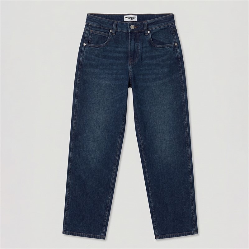 Wrangler Drenge Frontier Afslappet Pasform Jeans Blue Black