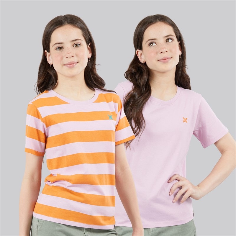 Lagooners Piger Mælkebøtte To Pak T Shirts Lilac