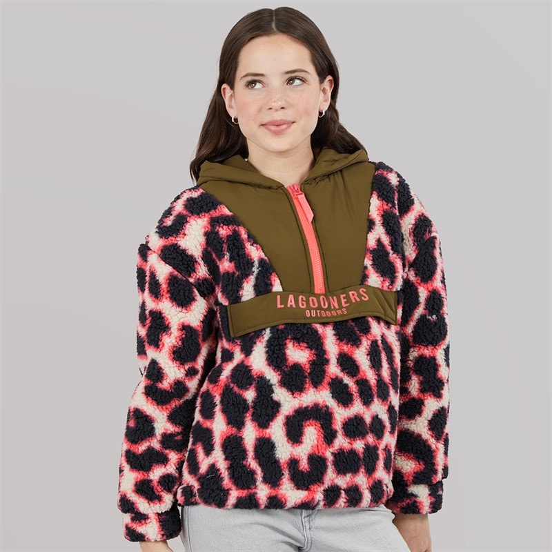 Lagooners Piger Ivyshade Borg Fleece Beige