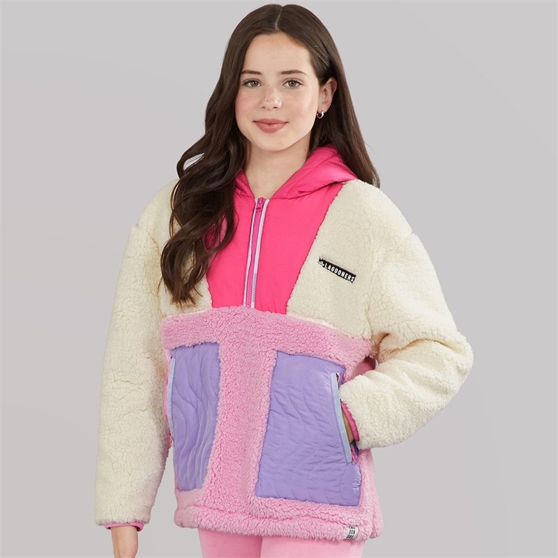 Lagooners Piger Dudly Borg Fleece Lyserød