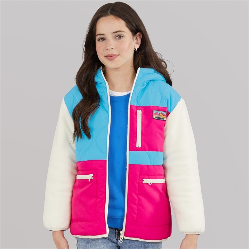 Lagooners Piger Whimble Mellemlang Frakke Hot Pink