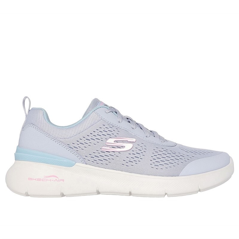 SKECHERS Dame Skech-Air Dynamight 2.0 New Heights Sneakers Blå