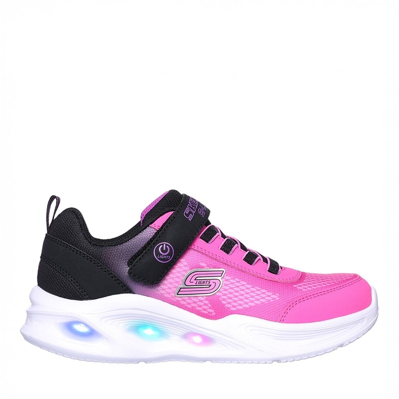 SKECHERS Piger Sola Glow Ombre Deluxe Sneakers Sort