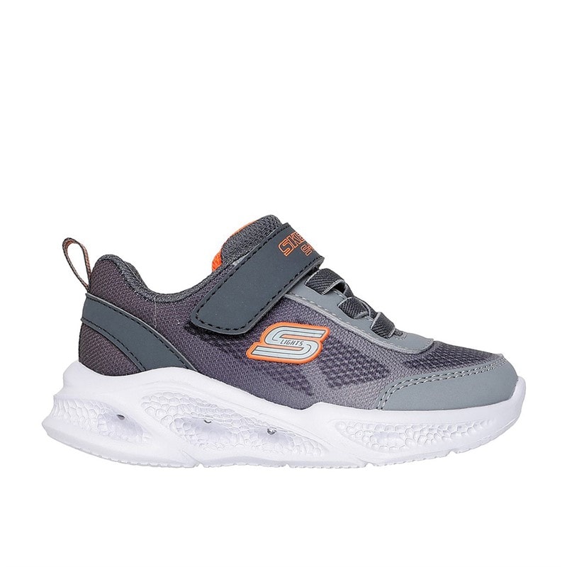 SKECHERS spædBørn Drenge Meteor - Lights Krendox Sneakers Grå