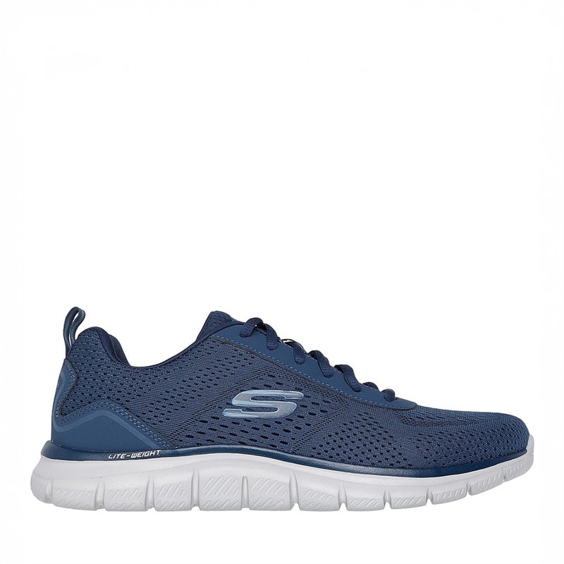 SKECHERS Herre Track Leshur Sneakers Blå