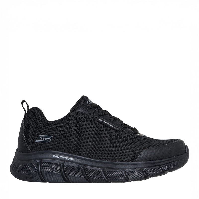 SKECHERS Herre Bobs B Flex Vandtætte Sneakers Sort