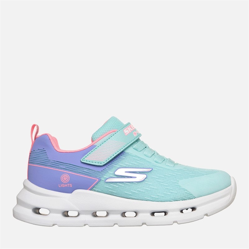 SKECHERS Piger Glide-Step Lys Sneakers Blå